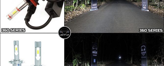 Kit LED 360 Series vs kit LED Gotek 9600 lm