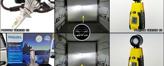 Proton Series G1 vs Philips Xtreme Ultinon Gen2