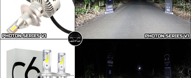 Photon Series V1 vs. LED C6