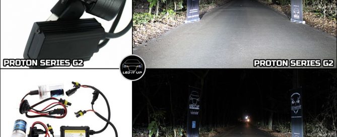 Proton Series G2 vs. Instalatie Xenon AE 35W