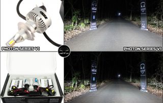 Photon Series V1 vs. Instalatie Xenon AE 55W