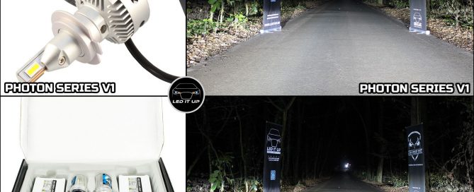 Photon Series V1 vs. Instalatie Xenon AE 55W